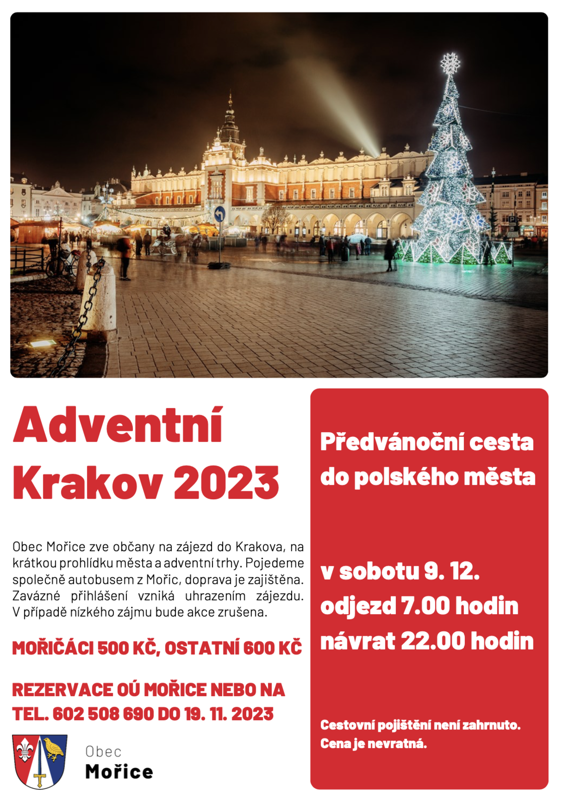 Adventní Krakov 2023