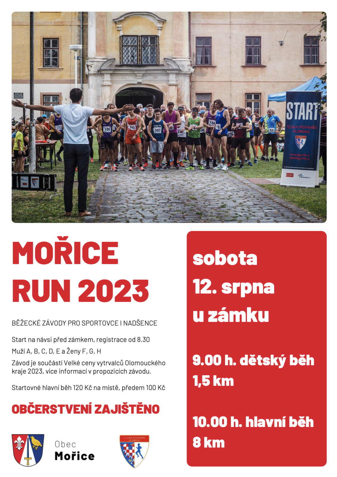 Plakát Mořice run 2023