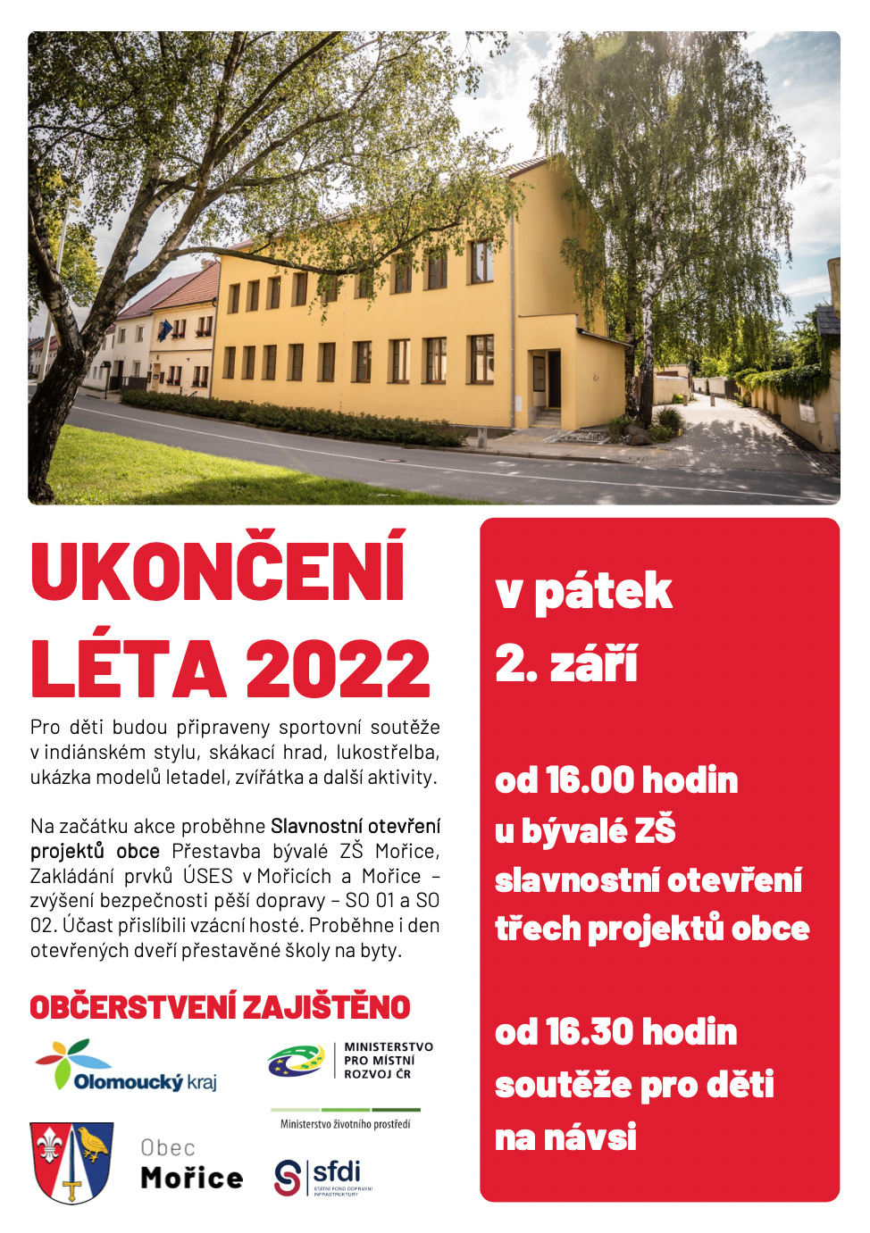 Plakát Ukončení léta 2022